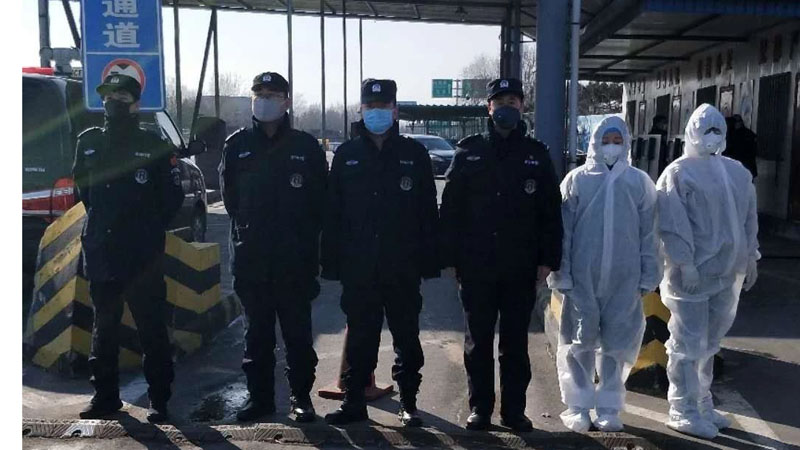 他們，組成一面疫情防護(hù)盾