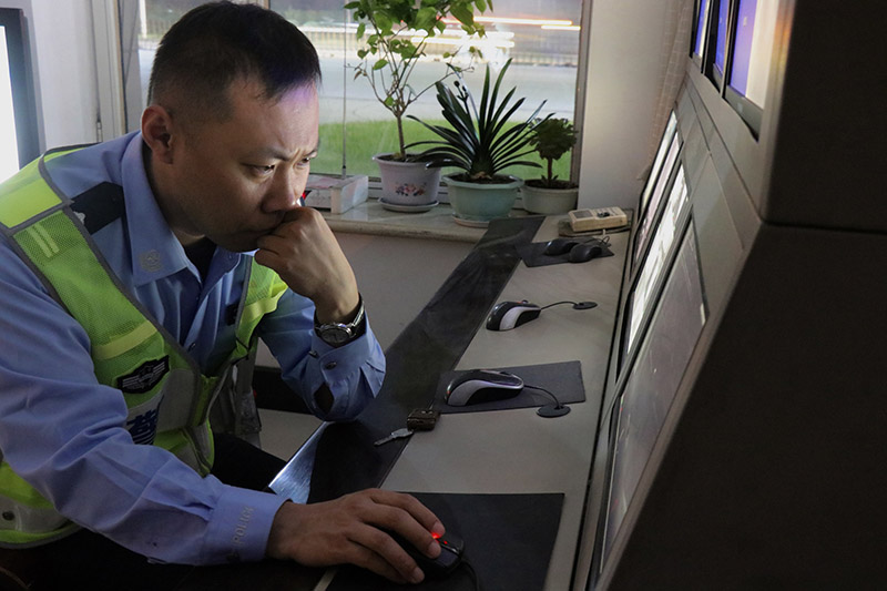 陳瀚在研判逃逸者的行蹤