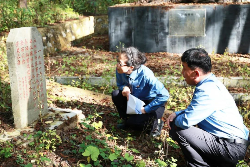 本溪檢察干警現(xiàn)場勘查部分紅色遺址現(xiàn)狀_編輯